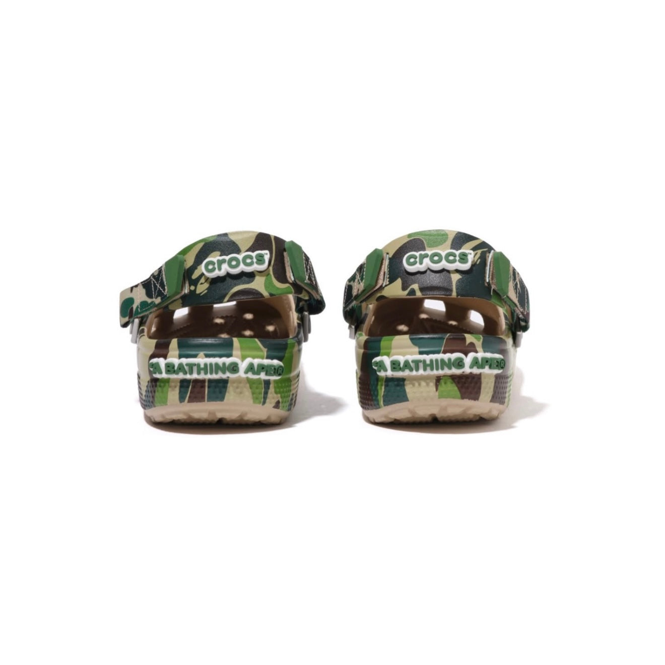 【現貨】A BATHING APE® X Crocs 聯名洞洞鞋 綠色
