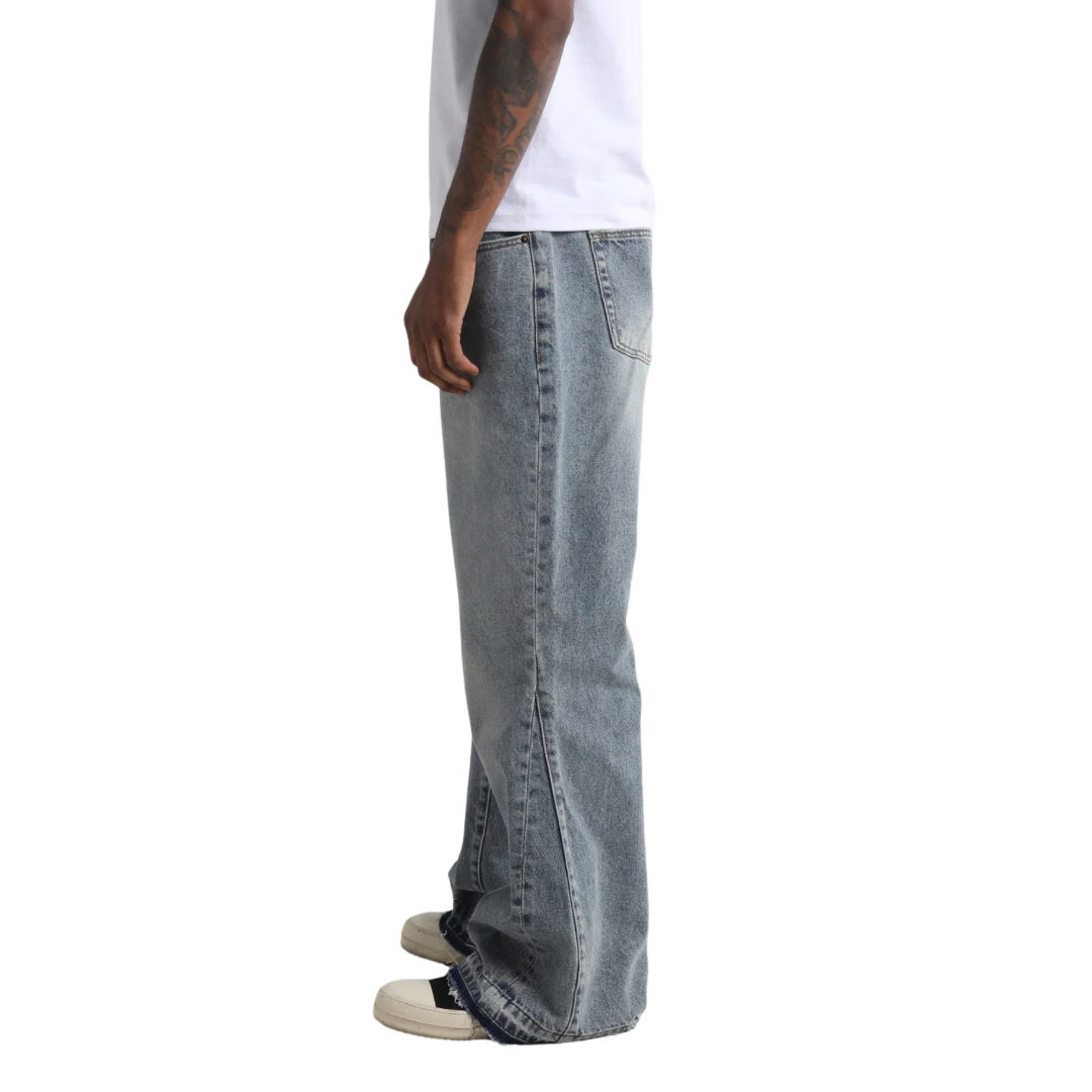 【預購】Shaka Wear Squabble Distressed Denim 水洗做舊牛仔褲