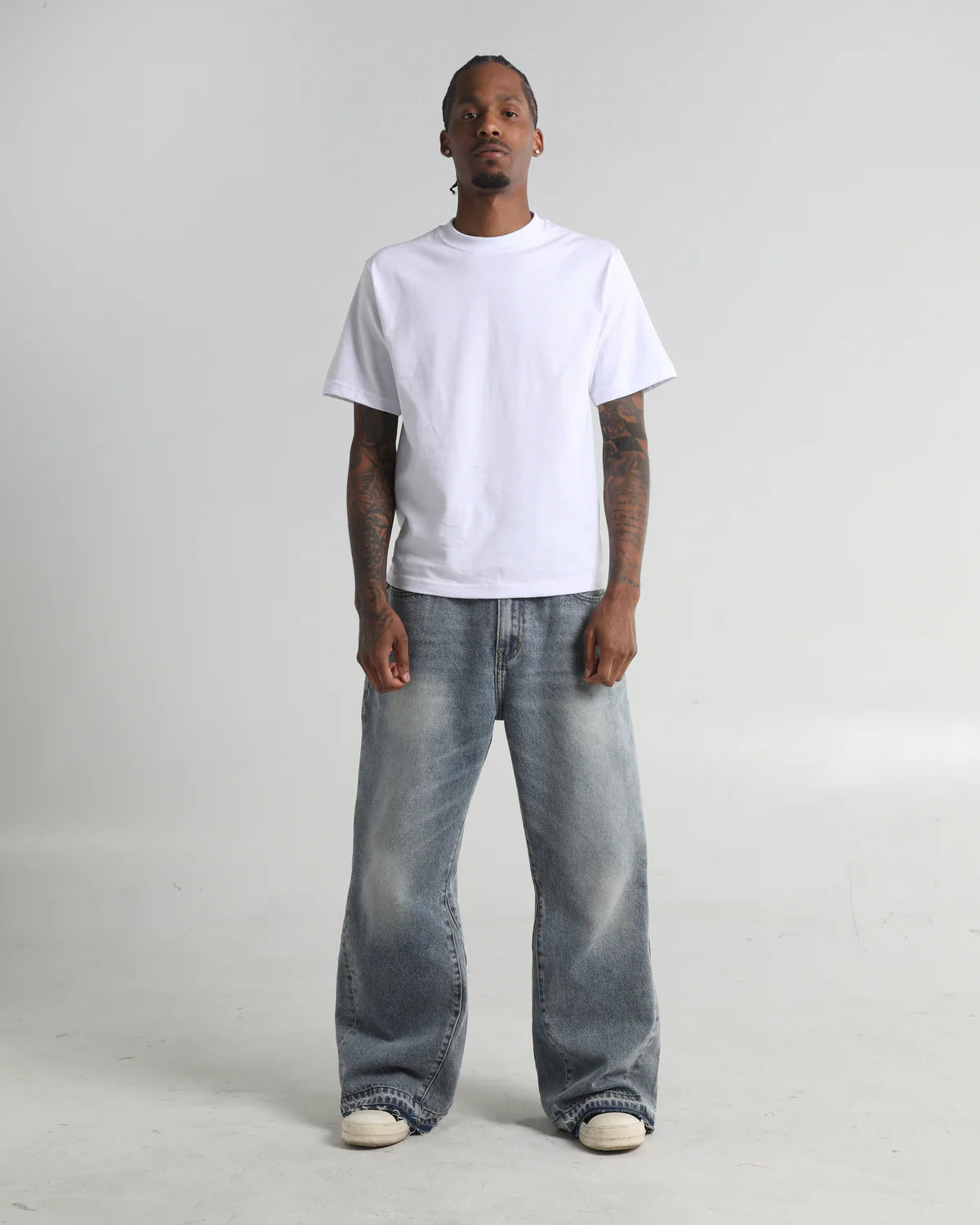 【預購】Shaka Wear Squabble Distressed Denim 水洗做舊牛仔褲