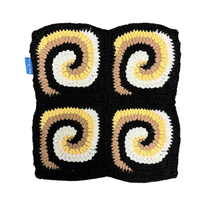 【預購】Arkyve Desert Spiral Croched Cat Hat 針織帽 黑黃