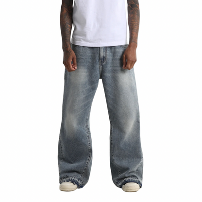 【預購】Shaka Wear Squabble Distressed Denim 水洗做舊牛仔褲